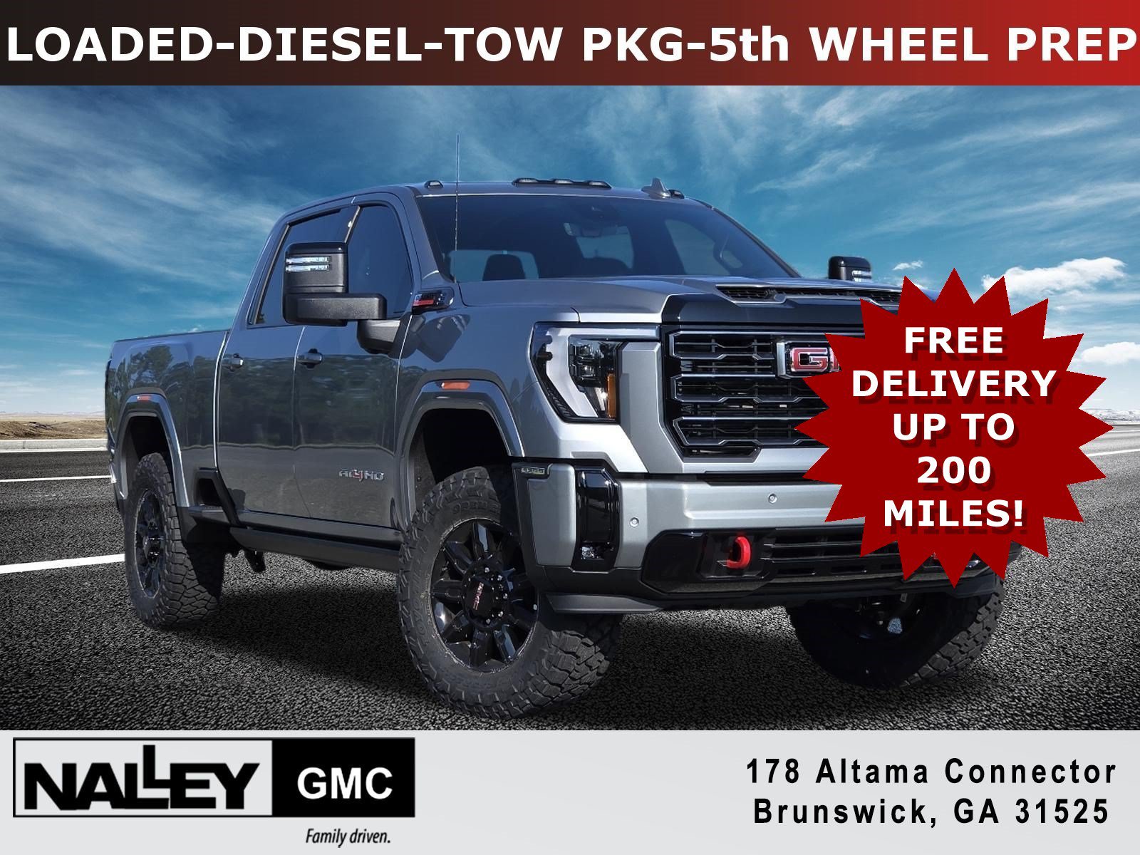 New 2026 GMC Sierra 2500 AT4 w/ AT4 Premium Plus Package