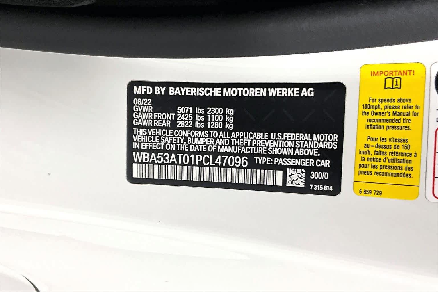 Used 2023 BMW M440i Convertible w/ Premium Package RWD image 33