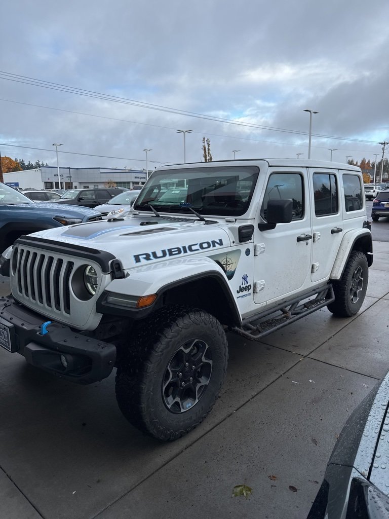 Used 2021 Jeep Wrangler Unlimited Rubicon 4xe w/ Steel Bumper Group