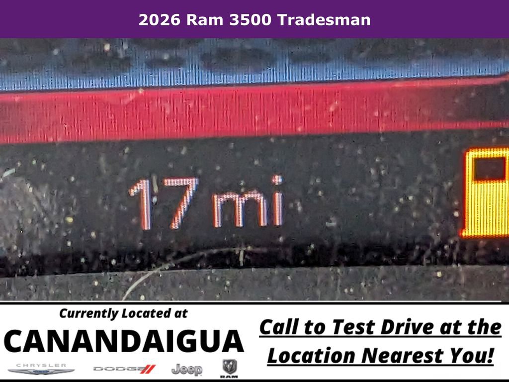 New 2026 RAM 3500 Tradesman w/ Bed Convenience Group AWD/4WD image 18