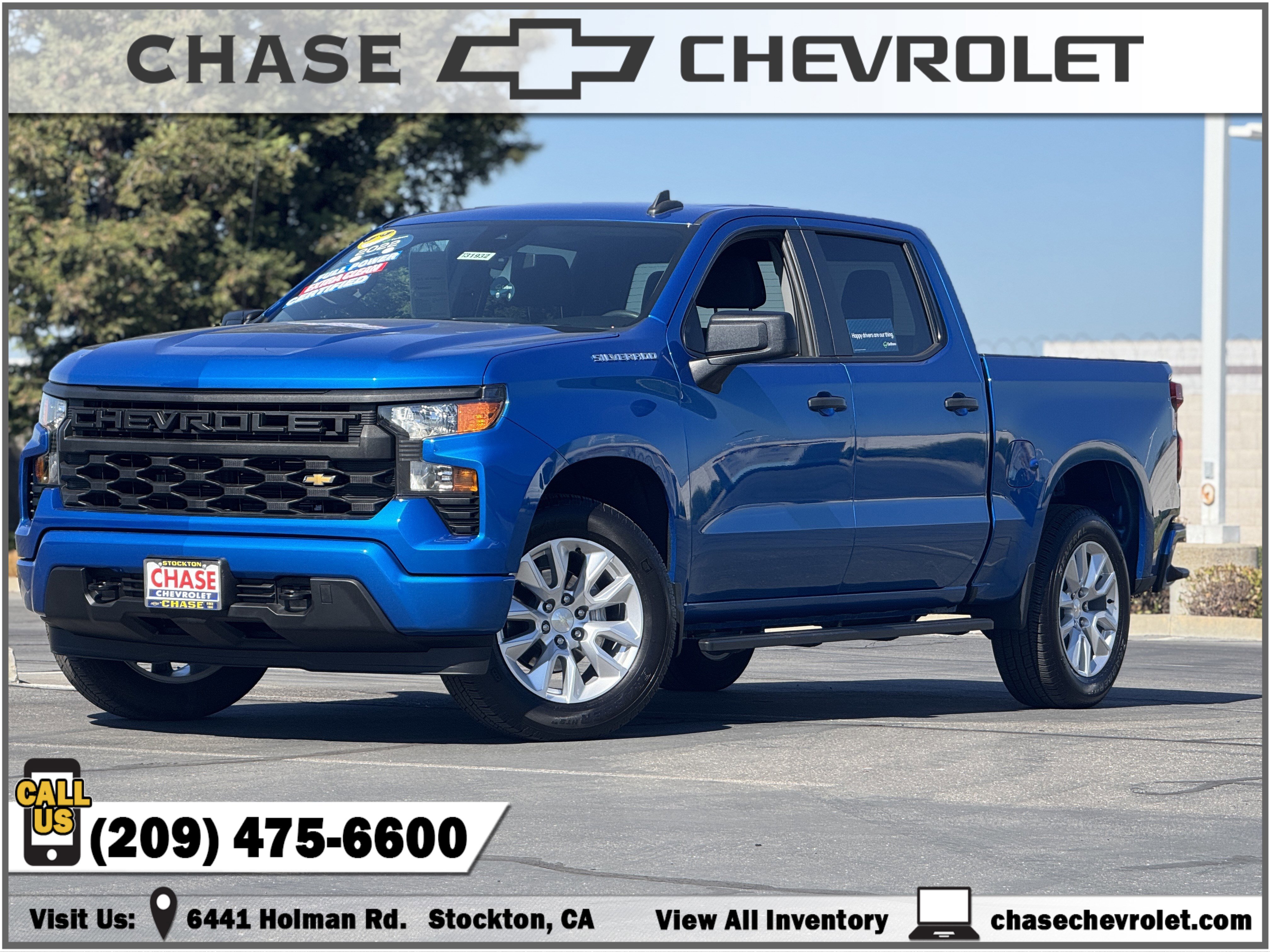 Certified 2022 Chevrolet Silverado 1500 Custom image 1