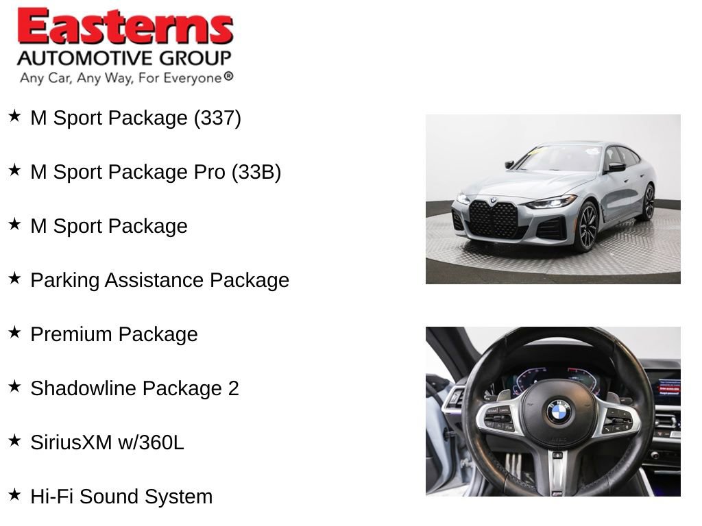 Used 2023 BMW 430i Gran Coupe xDrive w/ M Sport Package image 11