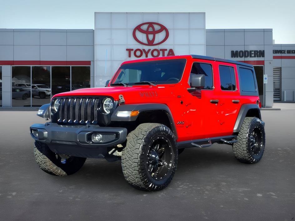 Used 2021 Jeep Wrangler Unlimited Sport AWD/4WD image 1
