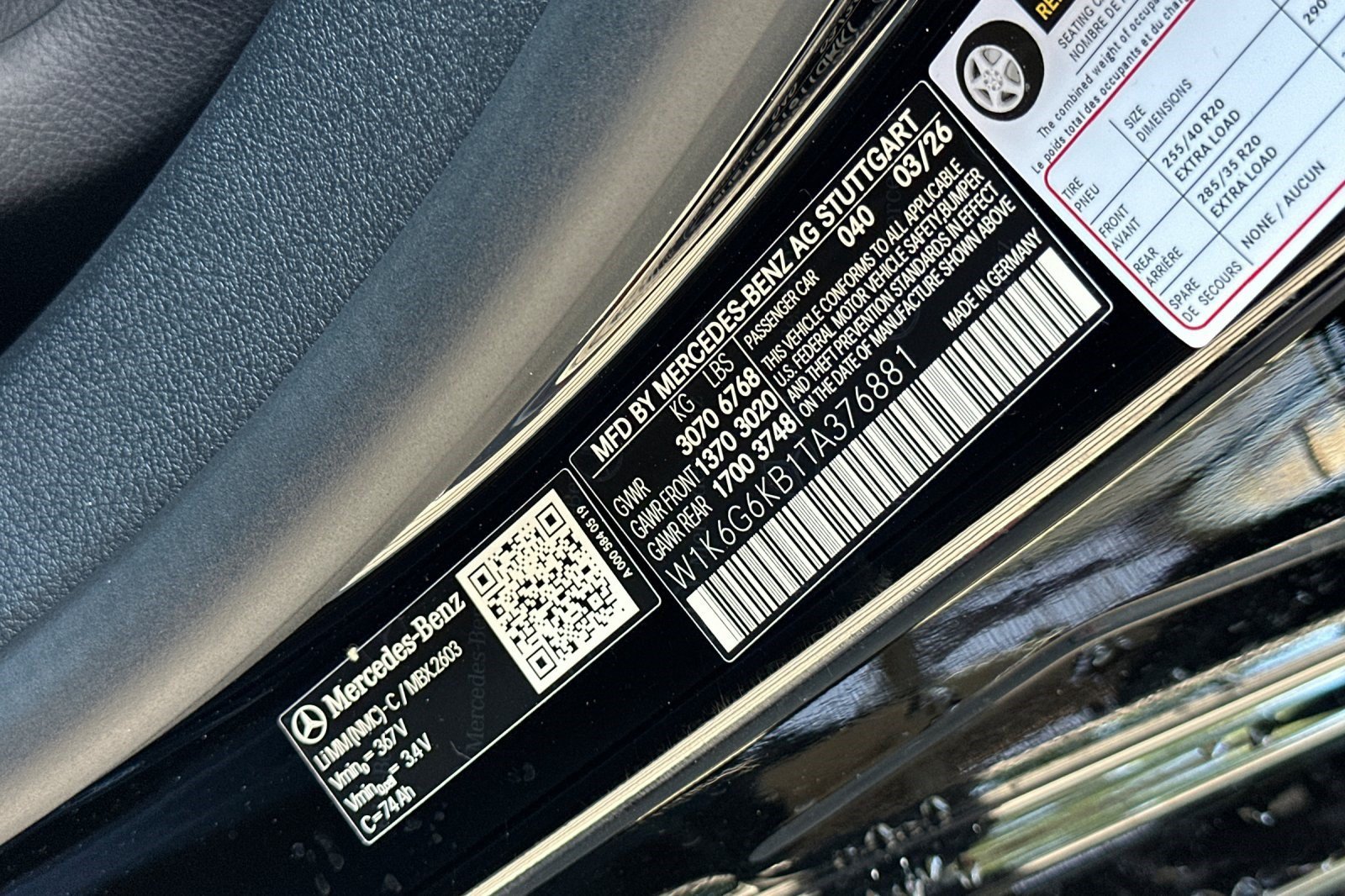 New 2026 Mercedes-Benz S 580e 4MATIC Sedan image 24