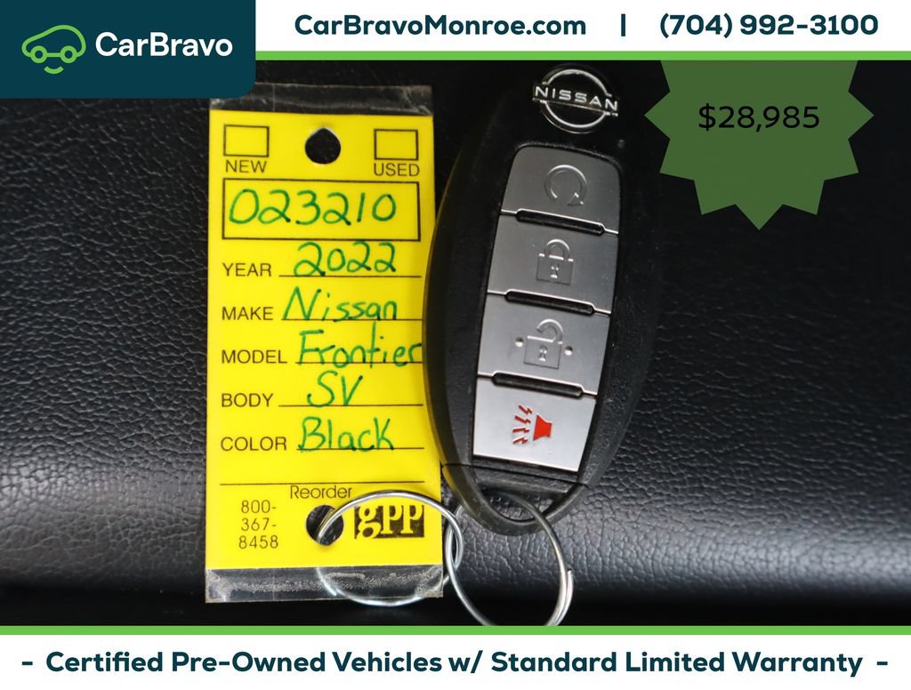 Used 2022 Nissan Frontier SV w/ SV Premium Package AWD/4WD image 51