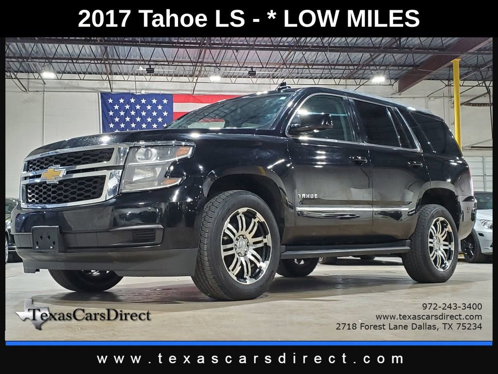 Used 2017 Chevrolet Tahoe LS w/ Max Trailering Package RWD image 1