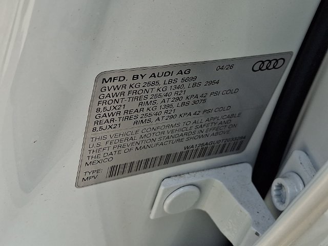 New 2026 Audi SQ5 Premium Plus AWD/4WD image 20