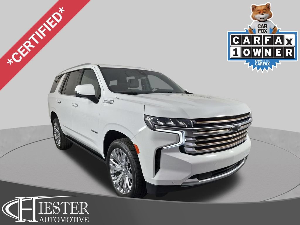 Certified 2021 Chevrolet Tahoe High Country w/ Premium Package AWD/4WD 360° Tour