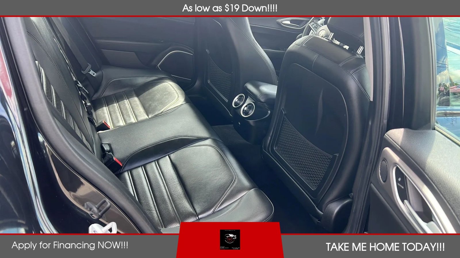 Used 2019 Alfa Romeo Giulia Ti Sport w/ Quick Order Package 22S Sport AWD/4WD image 10