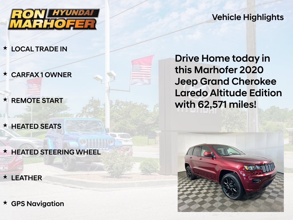 Used 2020 Jeep Grand Cherokee Altitude AWD/4WD image 15