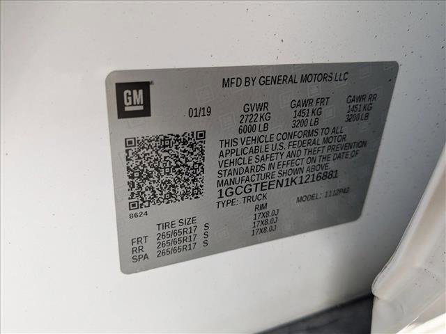 Used 2019 Chevrolet Colorado ZR2 AWD/4WD image 23