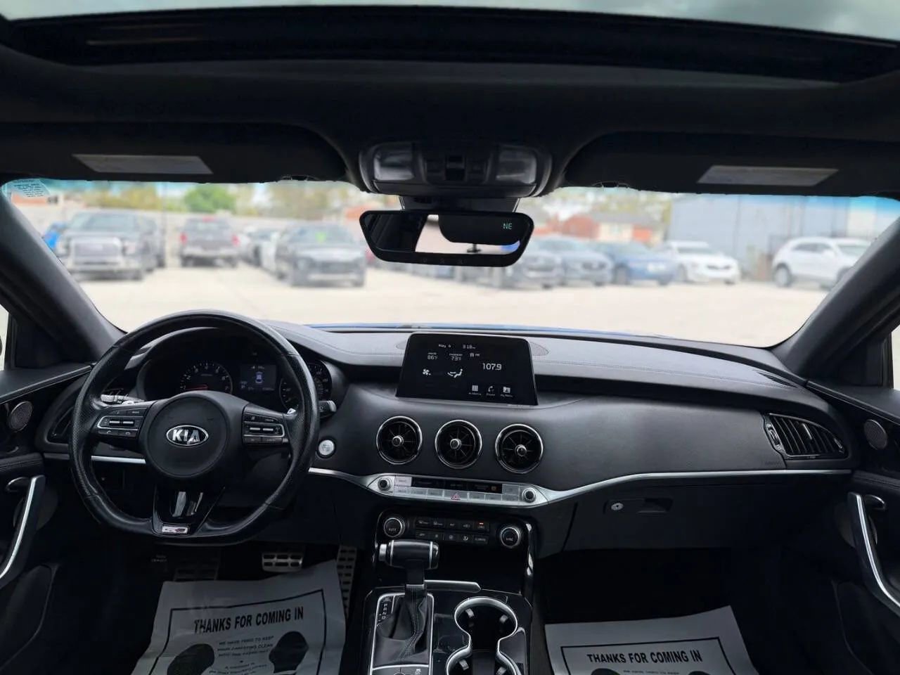 Used 2020 Kia Stinger GT-Line w/ Sun & Sound Package RWD image 11