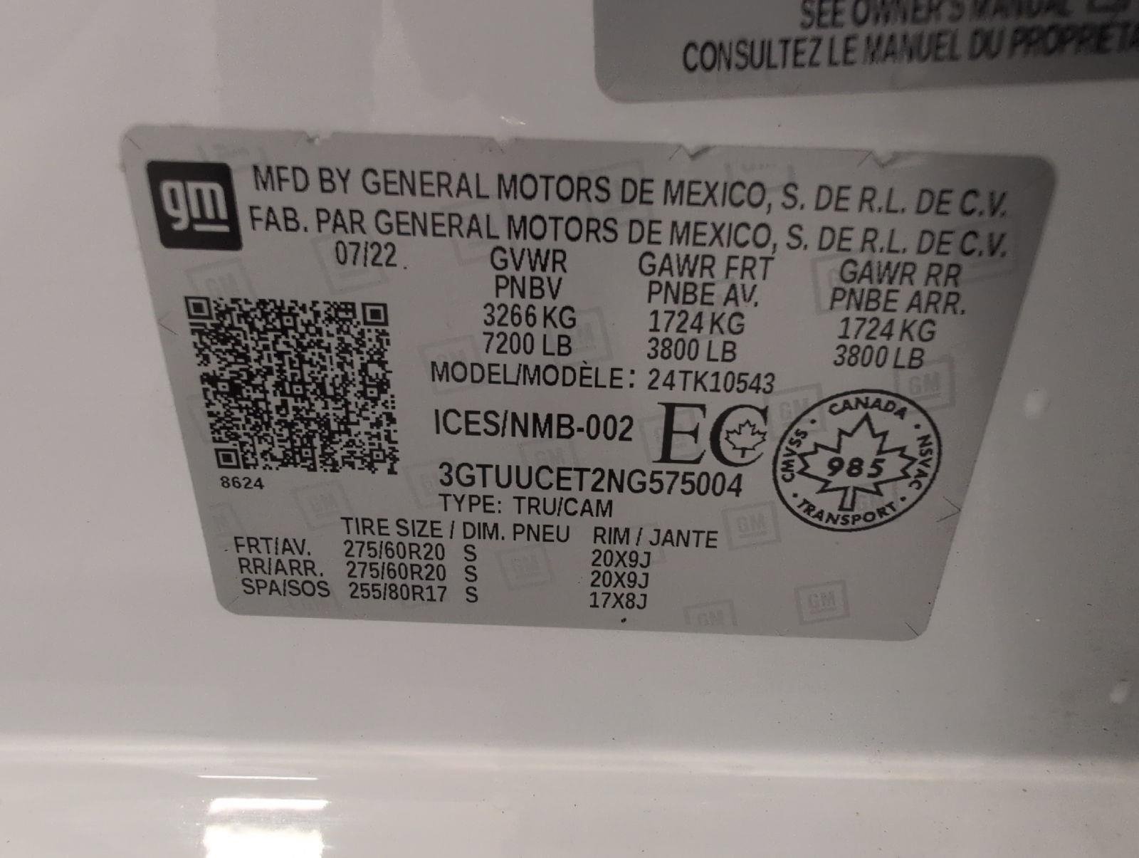 Used 2022 GMC Sierra 1500 Elevation AWD/4WD image 27