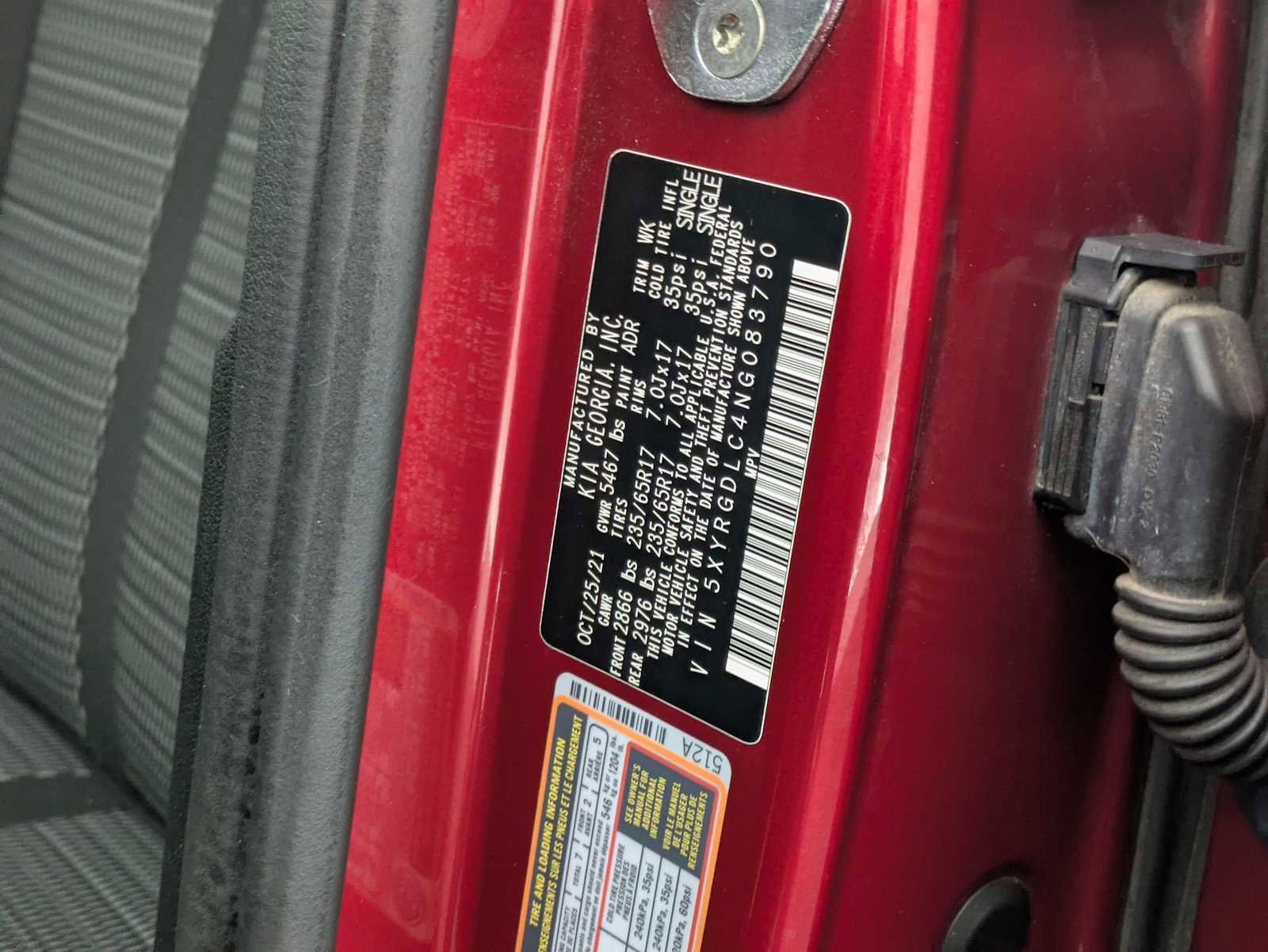 Used 2022 Kia Sorento LX image 35