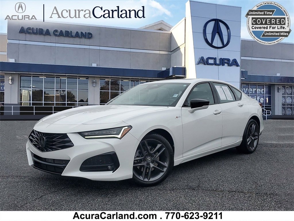 Certified 2025 Acura TLX SH-AWD w/ A-SPEC Pkg