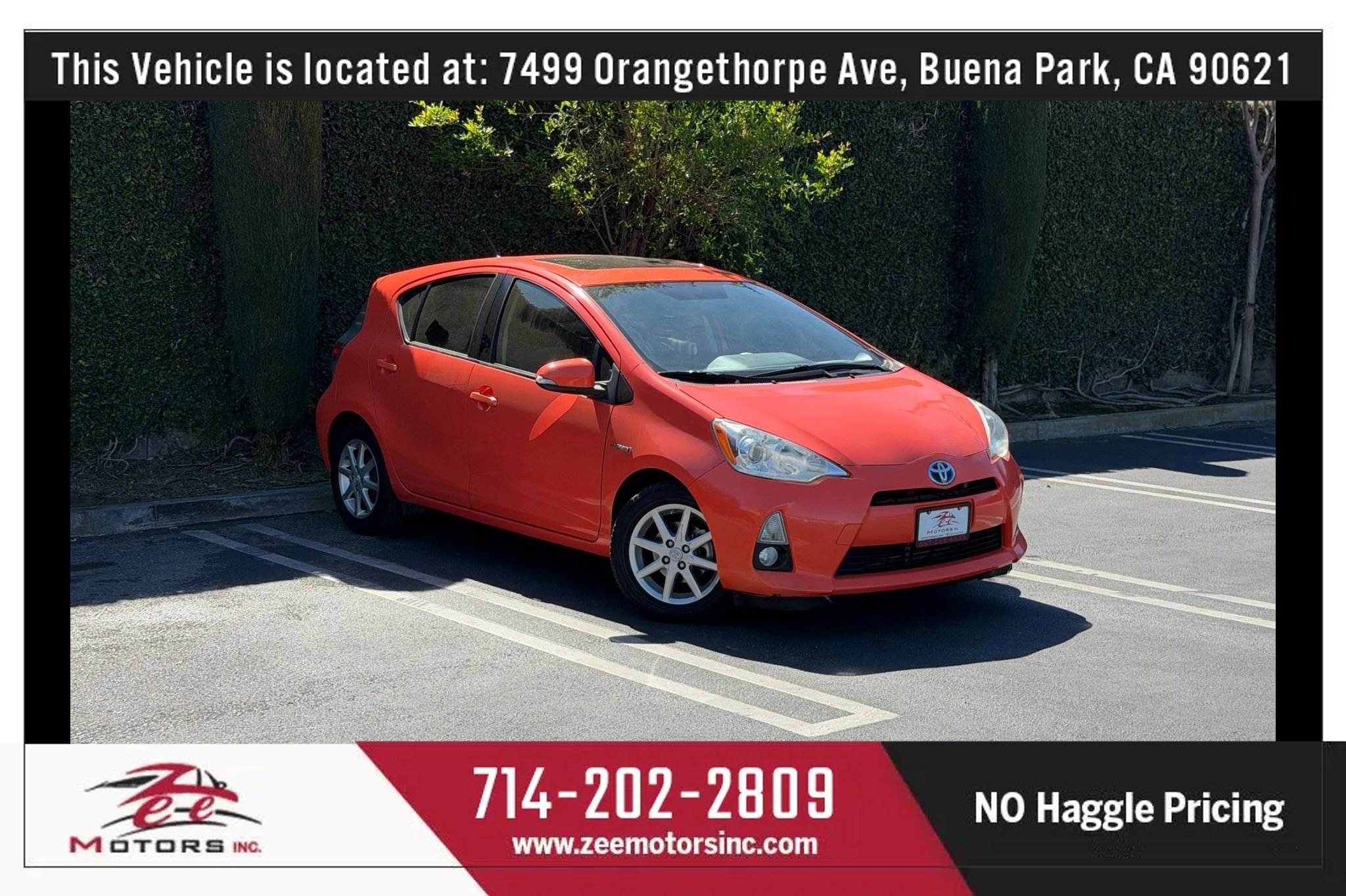Used 2013 Toyota Prius C Four FWD image 2