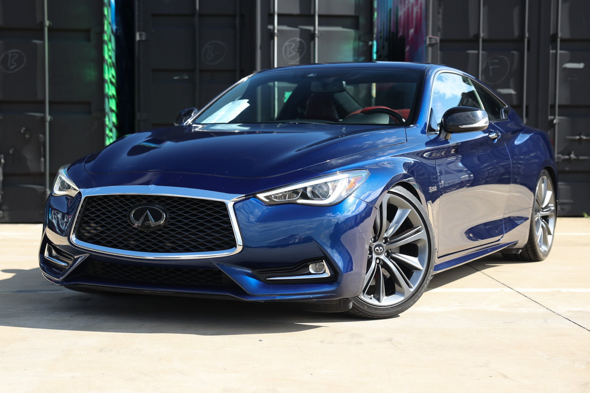 Used 2019 INFINITI Q60 Red Sport 400 RWD image 1