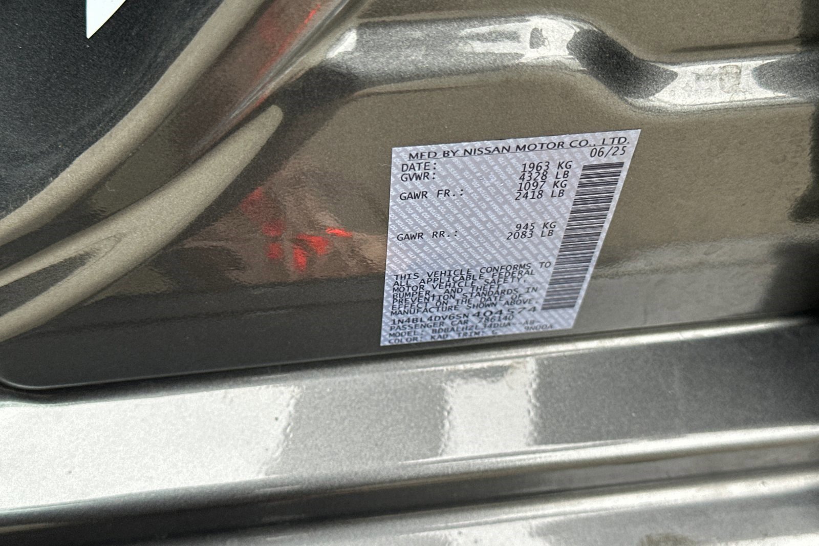 Used 2025 Nissan Altima 2.5 SV image 24