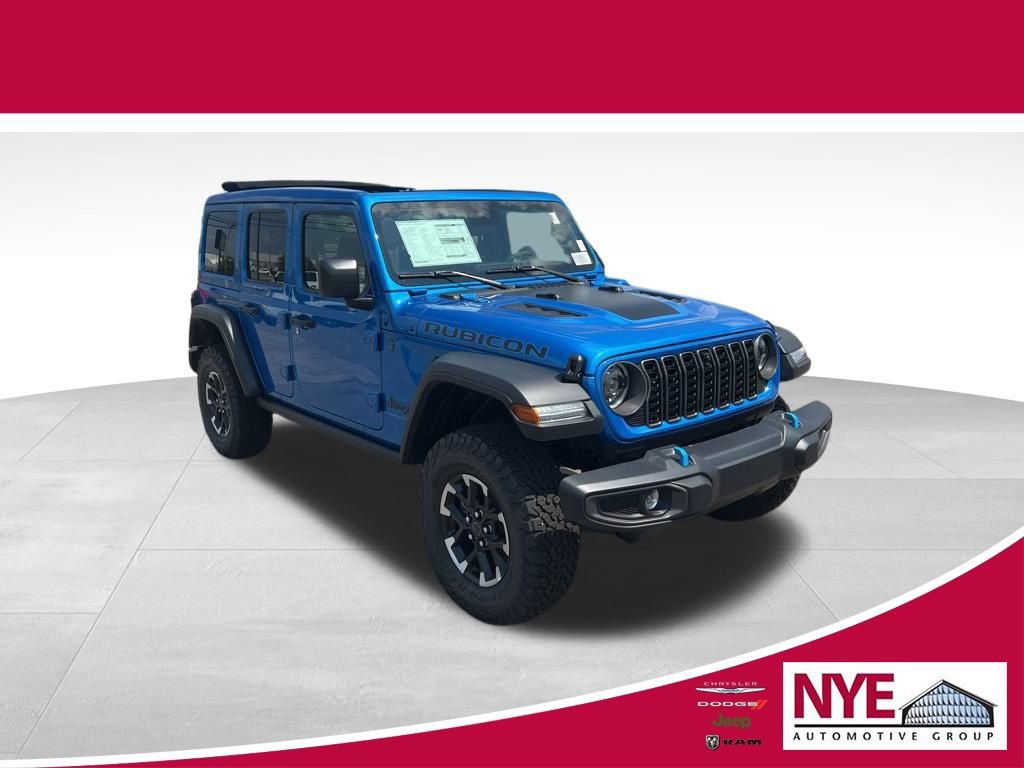 New 2024 Jeep Wrangler Unlimited Rubicon 4xe w/ Technology Group