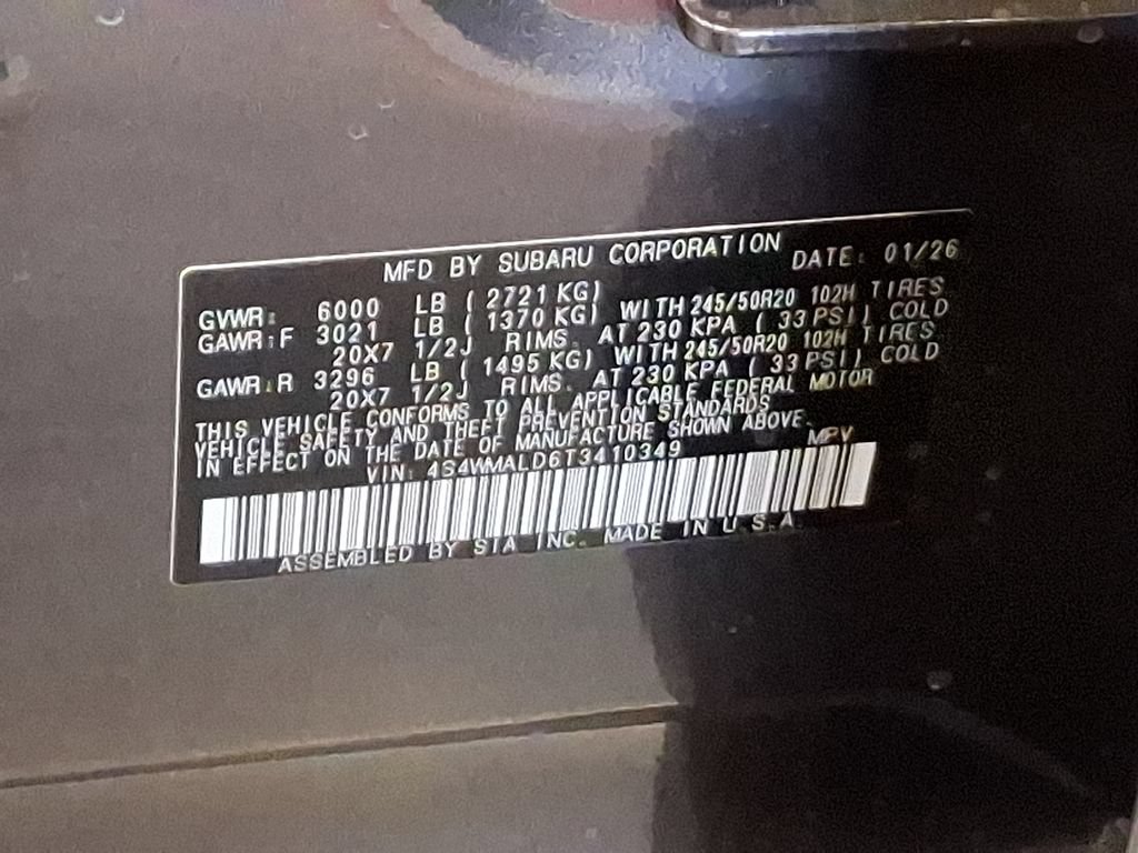 New 2026 Subaru Ascent Bronze Edition AWD/4WD image 14
