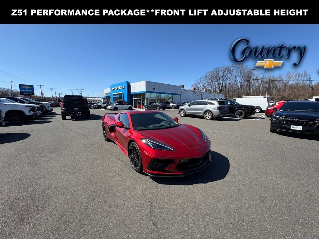 Used 2024 Chevrolet Corvette Stingray Preferred Cpe w/ Z51 Performance Package
