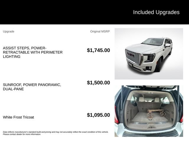 Used 2022 GMC Yukon XL Denali AWD/4WD image 5