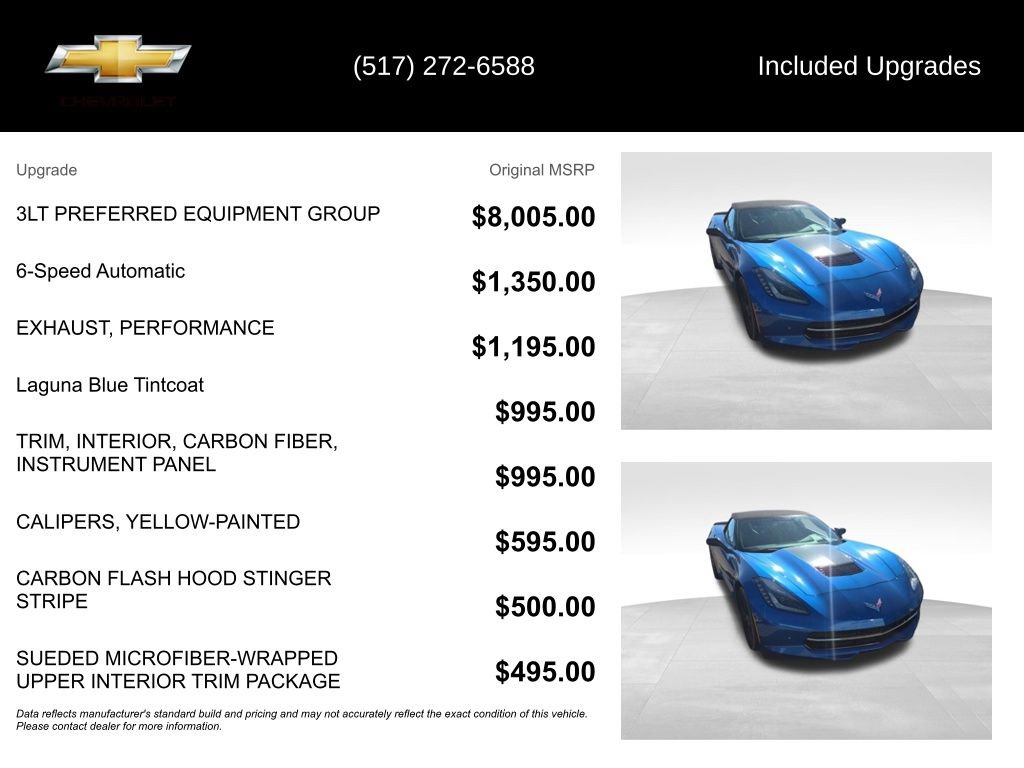 Used 2014 Chevrolet Corvette Z51 w/ 3LT Preferred Equipment Group video 3