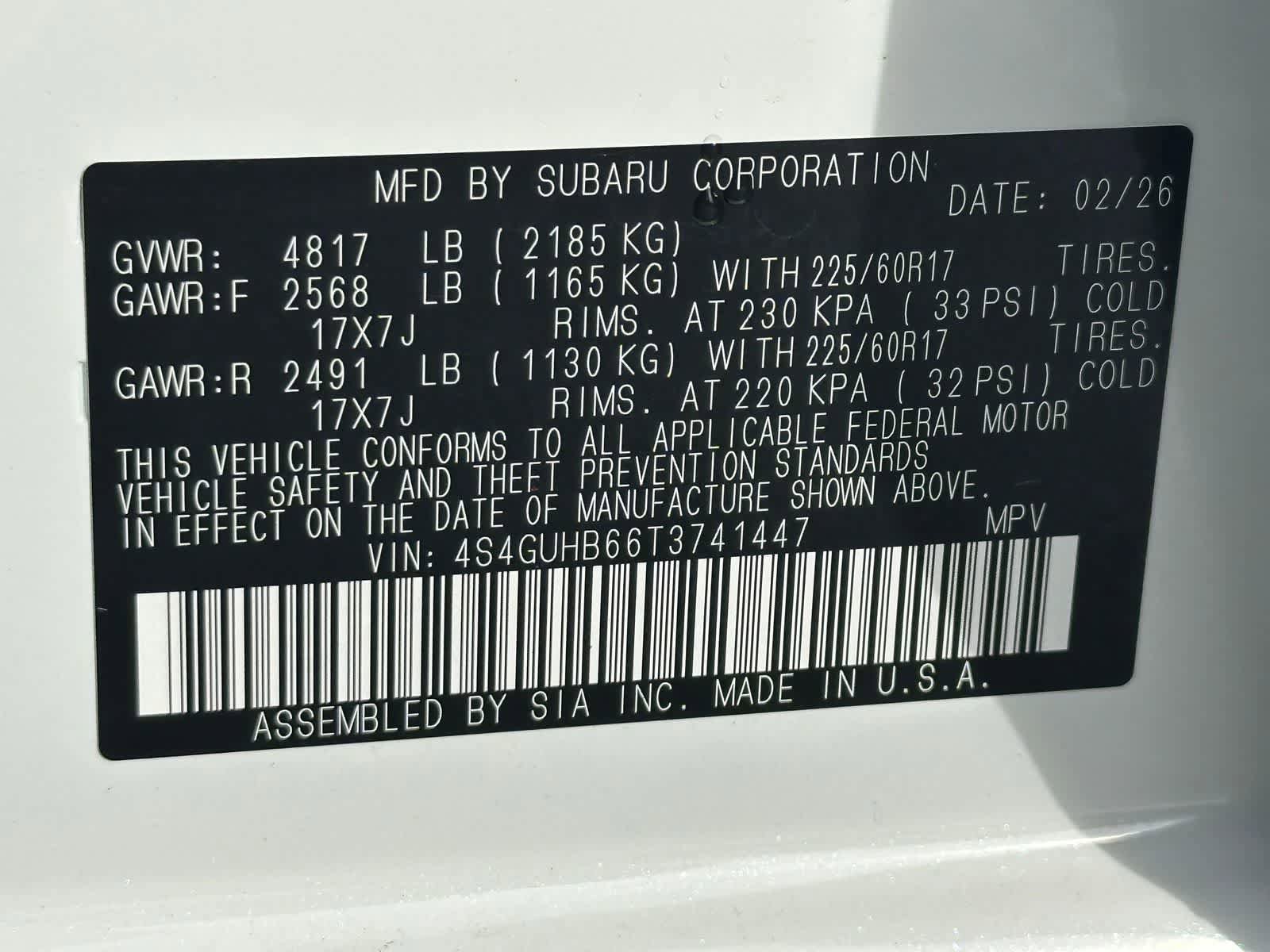 New 2026 Subaru Crosstrek 2.5i AWD/4WD image 24