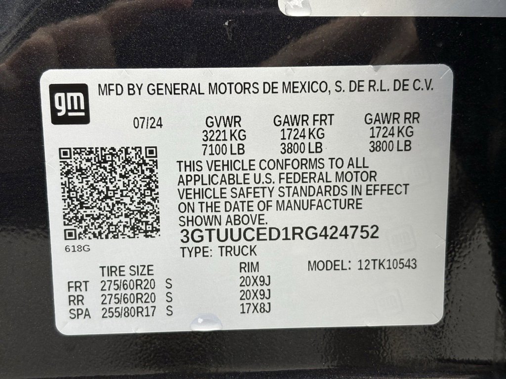 Used 2024 GMC Sierra 1500 Elevation w/ X31 Off-Road Package image 33