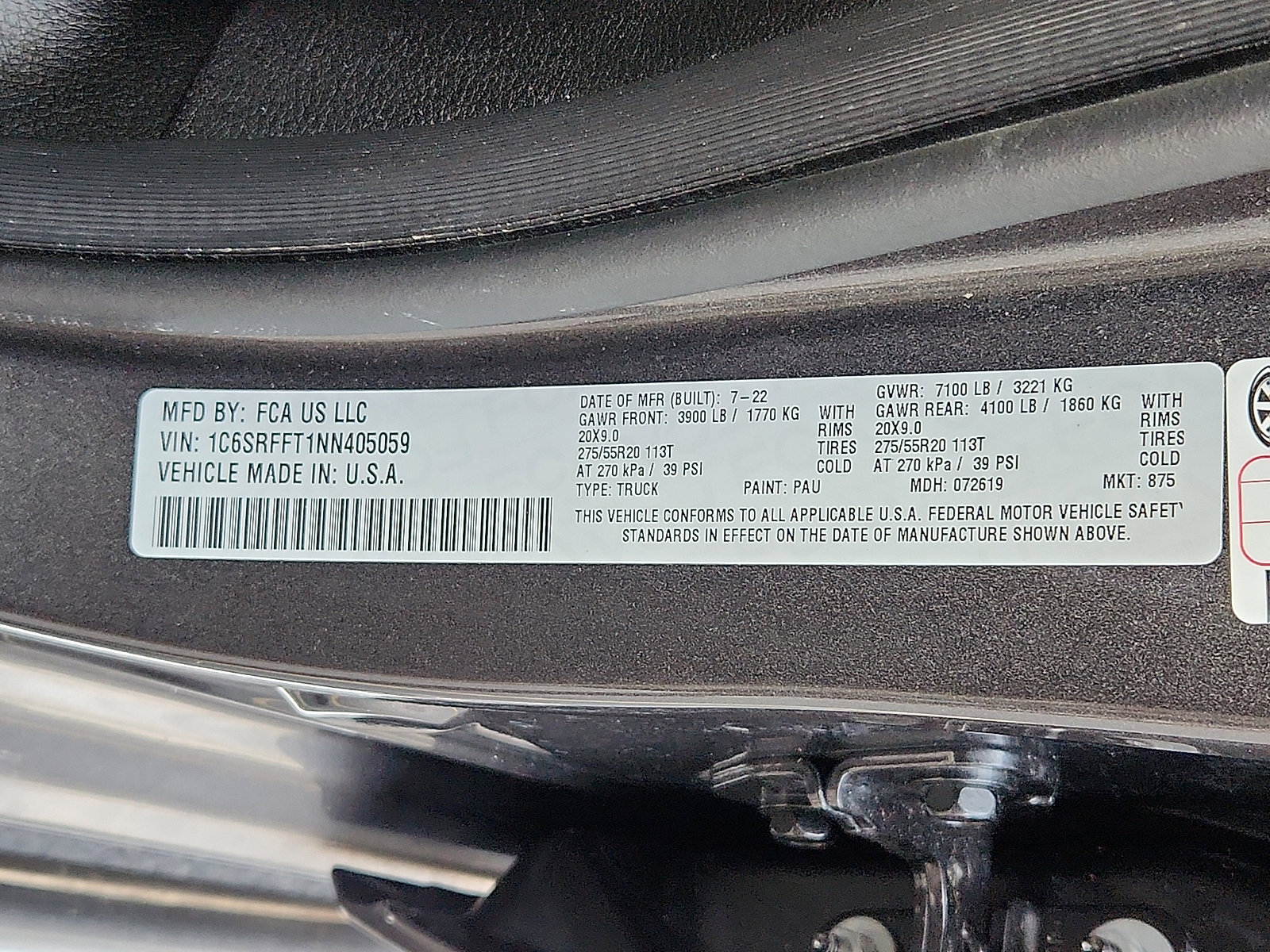 Certified 2022 RAM 1500 Big Horn image 27