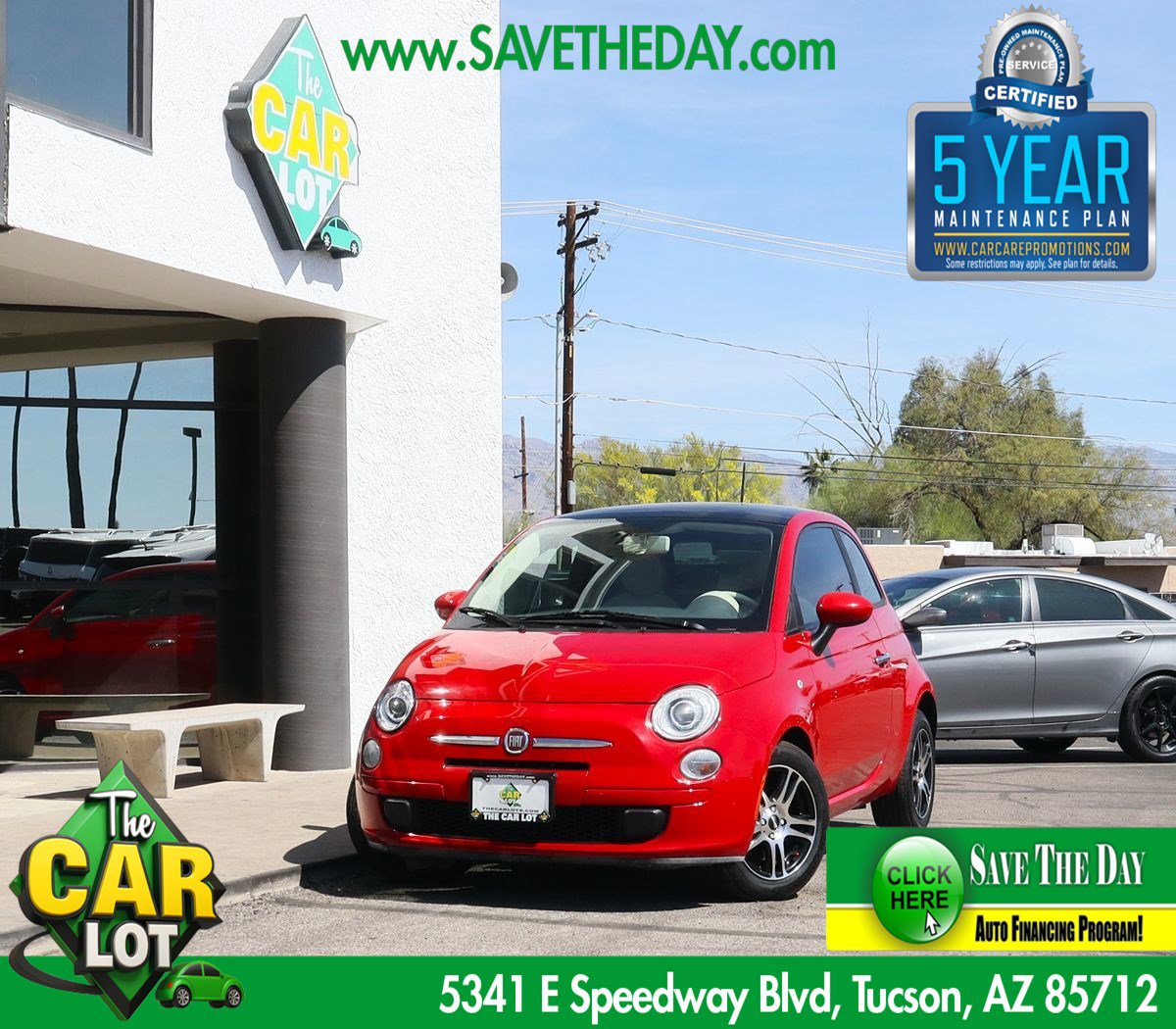 Used 2012 FIAT 500 Pop image 1