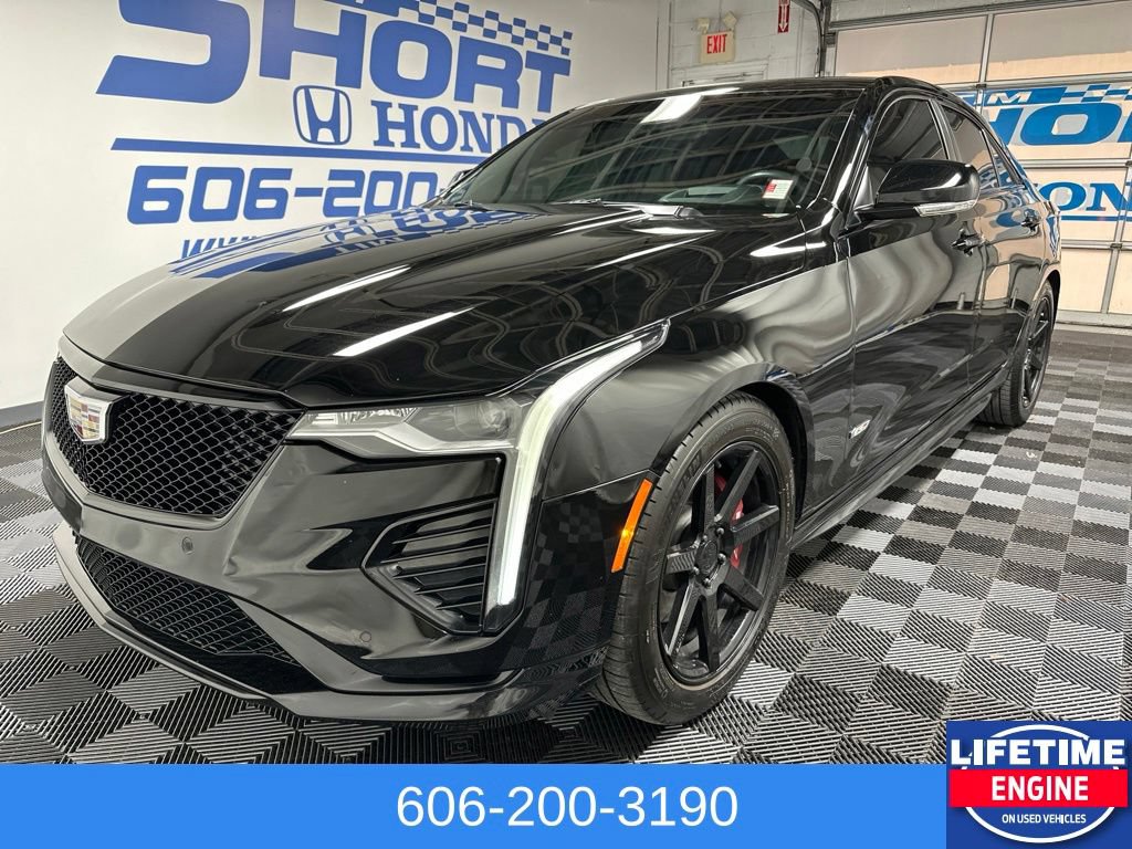 Used 2022 Cadillac CT4 V w/ Navigation Package AWD/4WD image 1