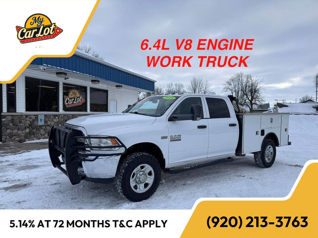 Used 2018 RAM 2500 Tradesman w/ Chrome Appearance Group
