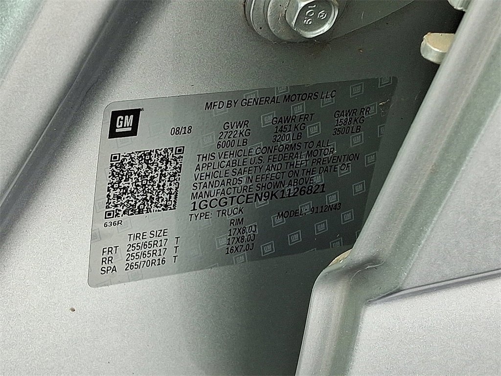 Used 2019 Chevrolet Colorado LT w/ LT Convenience Package image 27