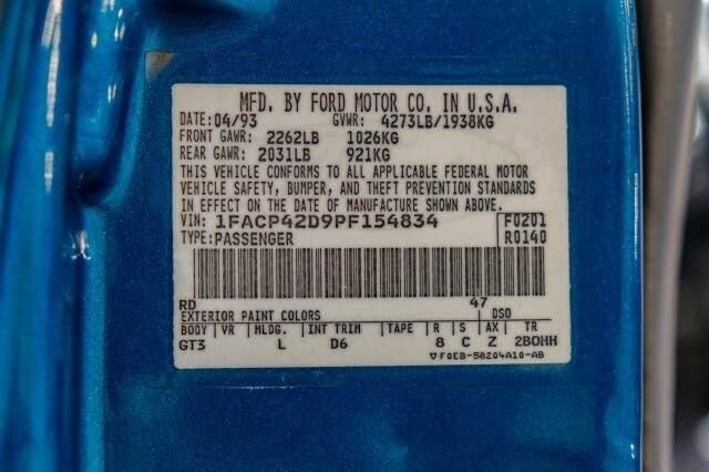 Used 1993 Ford Mustang Cobra image 50