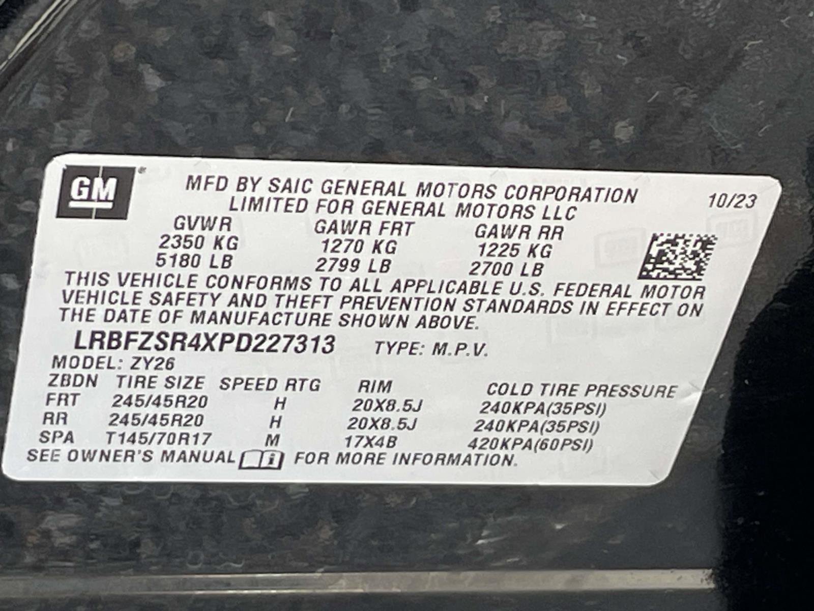 Certified 2023 Buick Envision Avenir AWD/4WD image 43