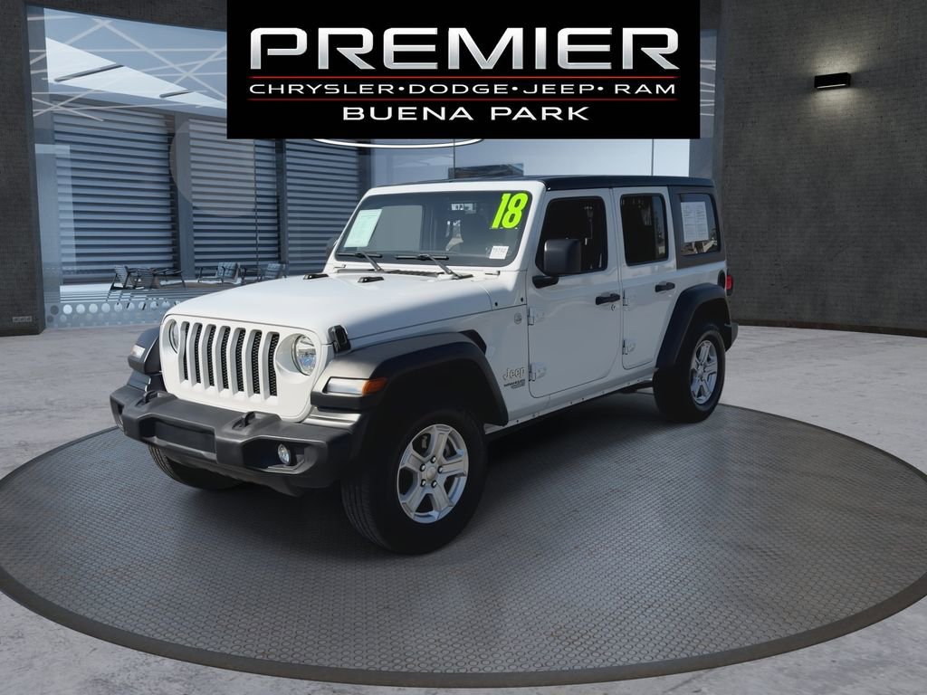 Used 2018 Jeep Wrangler Unlimited Sport S image 4
