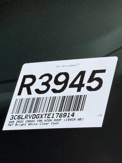 New 2026 RAM ProMaster 2500 w/ Advanced Safety Group FWD image 34