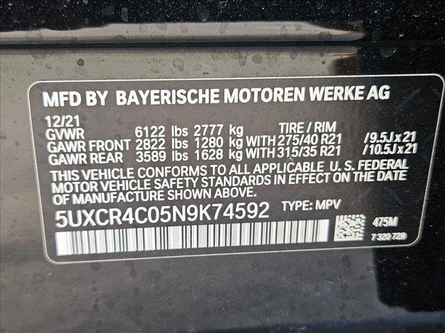 Used 2022 BMW X5 sDrive40i w/ Parking Assistance Package RWD image 26