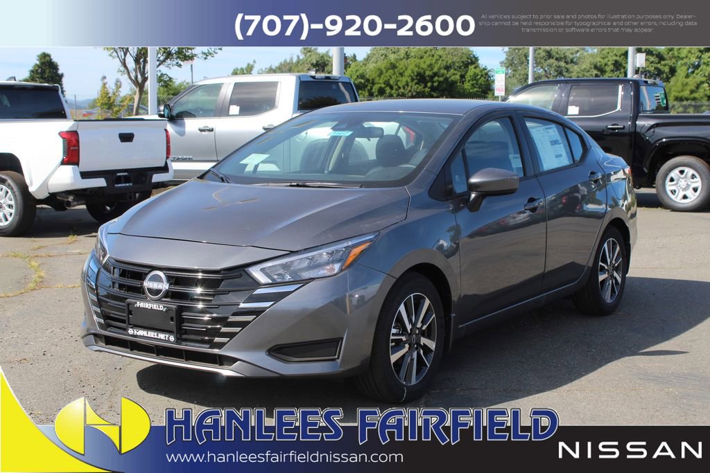 New 2025 Nissan Versa SV w/ Trunk Package FWD image 3