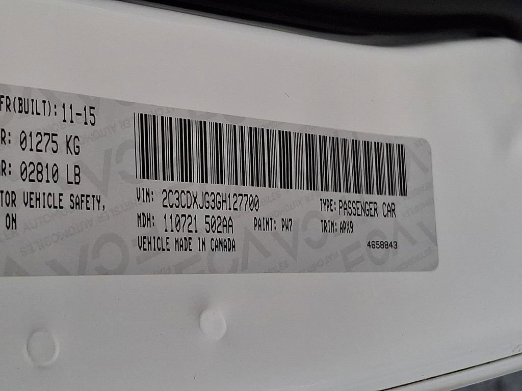 Used 2016 Dodge Charger SXT w/ AWD Plus Group image 26