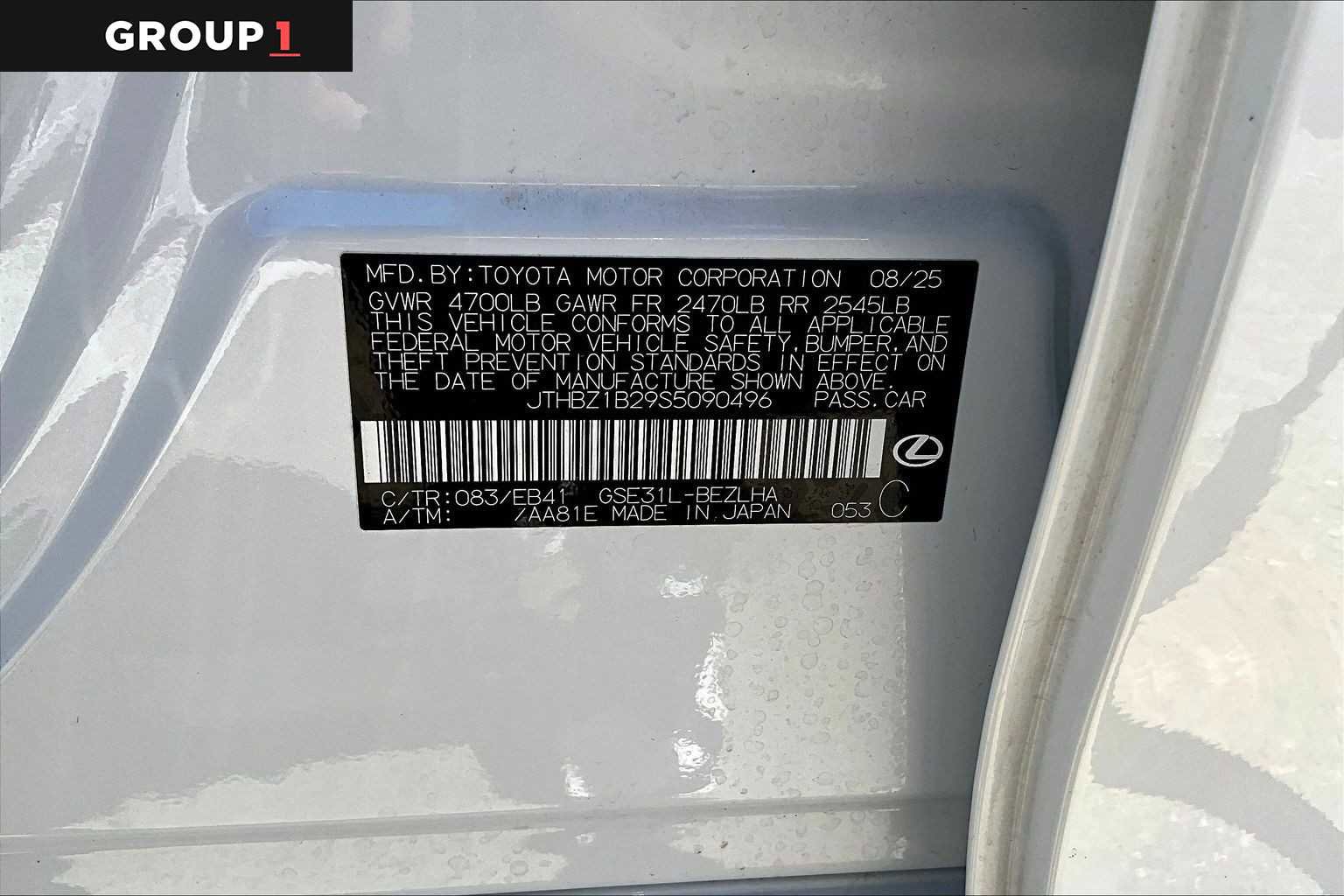 Certified 2025 Lexus IS 350 F Sport w/ Accessory Package image 35