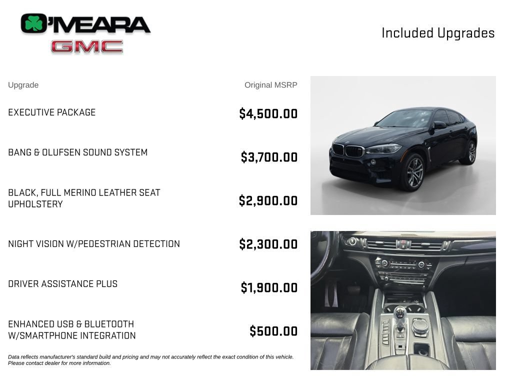 Used 2015 BMW X6 M AWD/4WD image 4