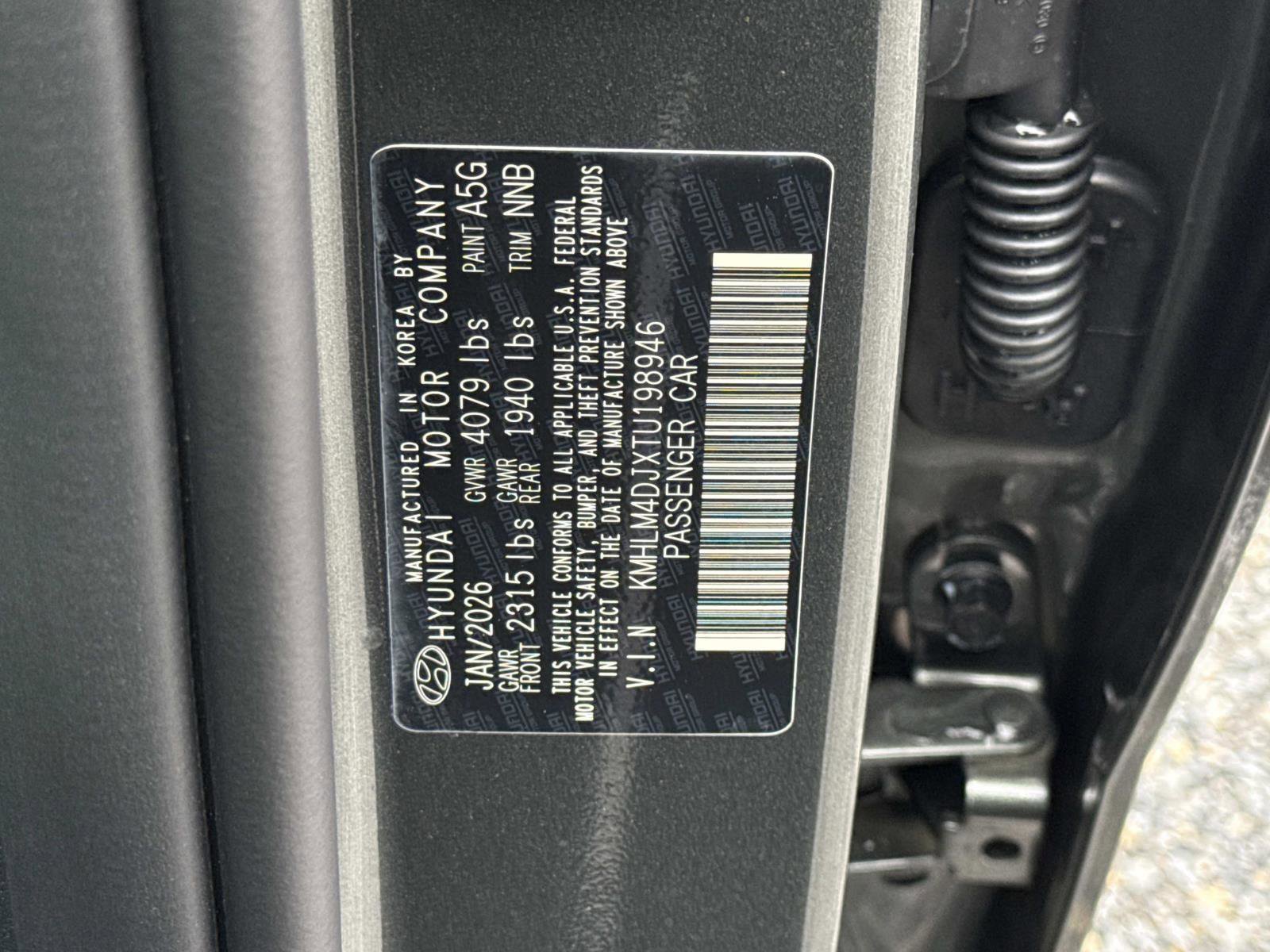 New 2026 Hyundai Elantra Sport w/ Cargo Package FWD image 18