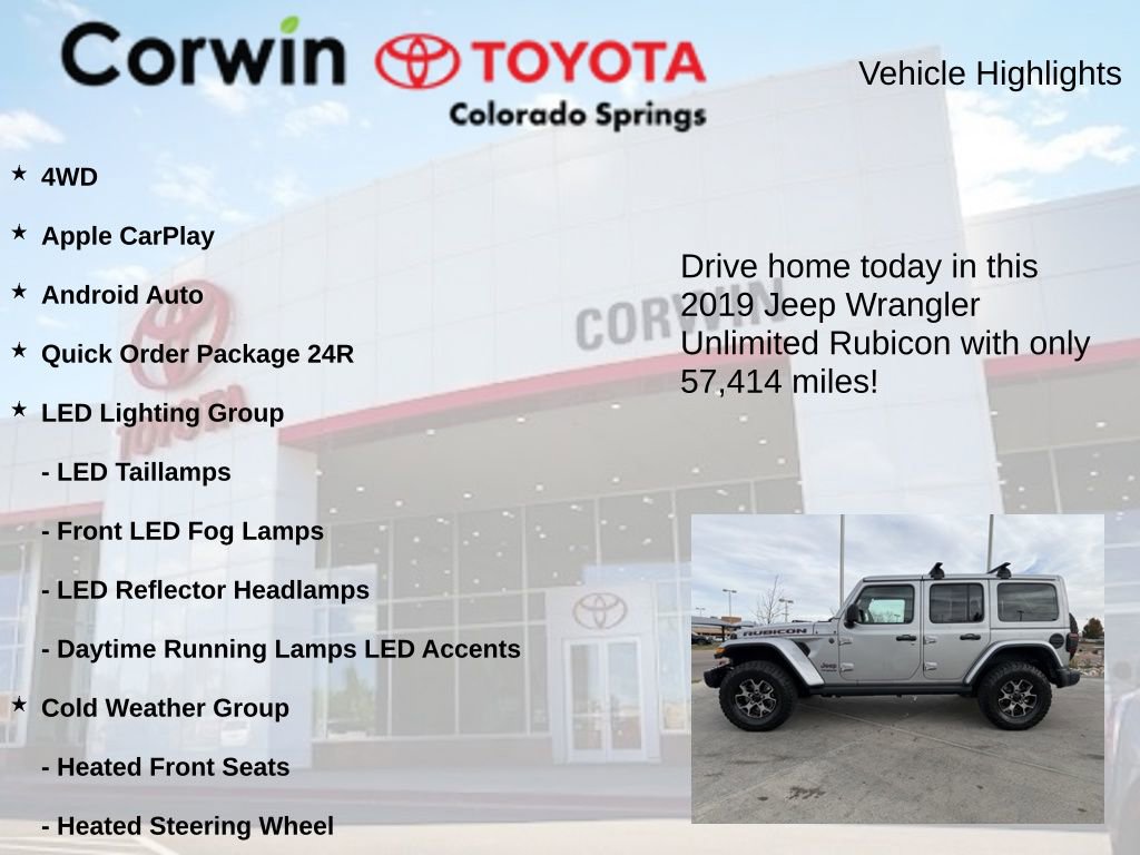 Used 2019 Jeep Wrangler Unlimited Rubicon image 7