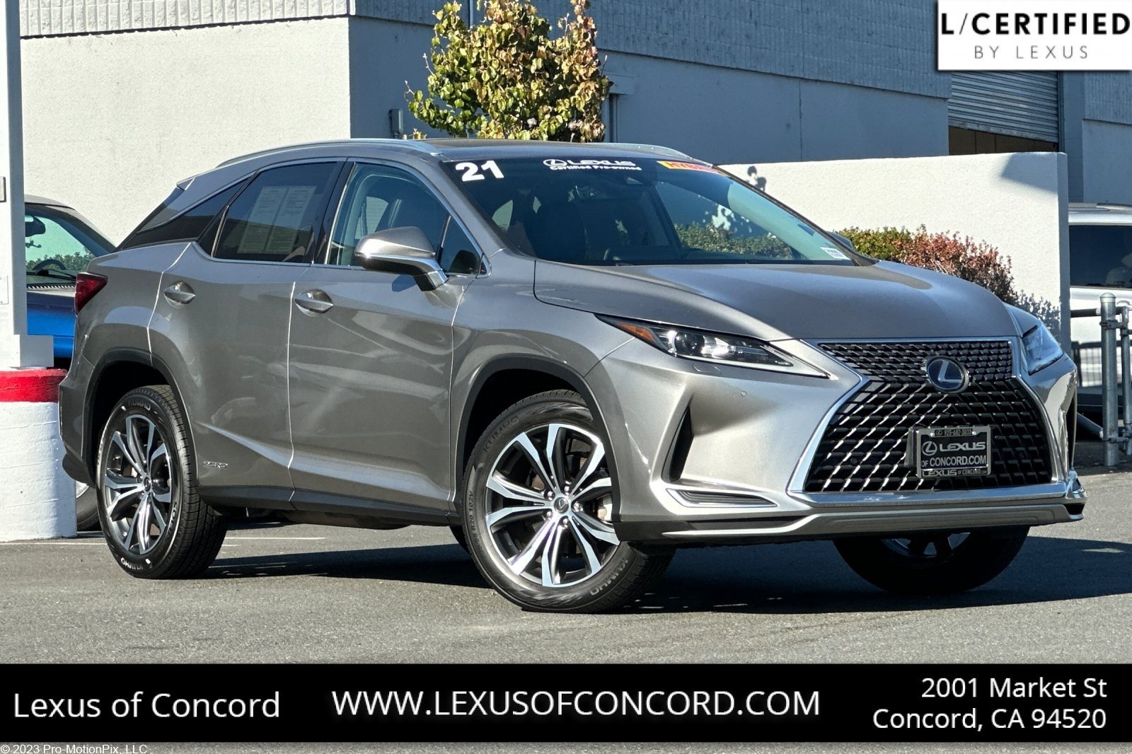 Certified 2021 Lexus RX 450h AWD w/ Premium Package