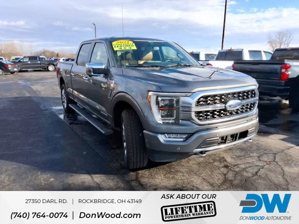 Used 2021 Ford F150 Platinum w/ FX4 Off-Road Package