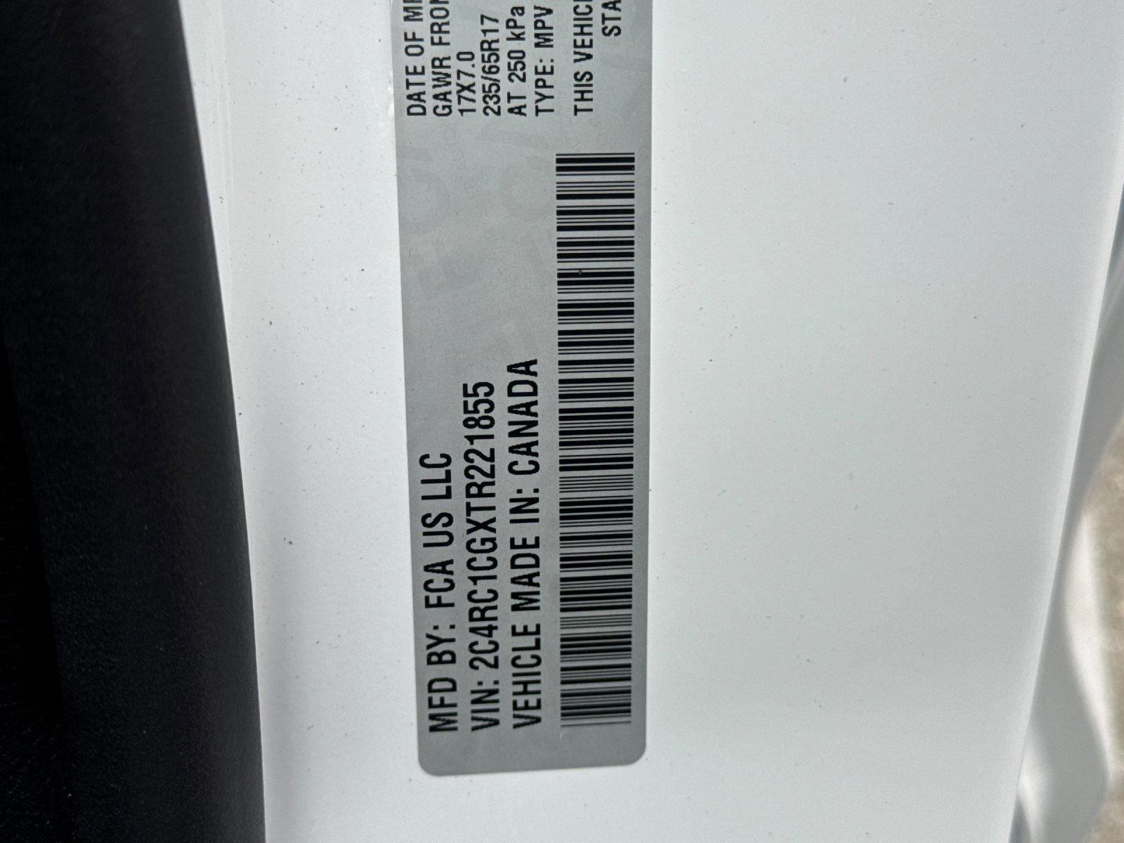 New 2026 Chrysler Voyager LX FWD image 29
