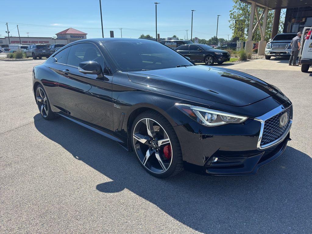 Used 2018 INFINITI Q60 Red Sport 400 w/ Sensory Package 3.0T Sport