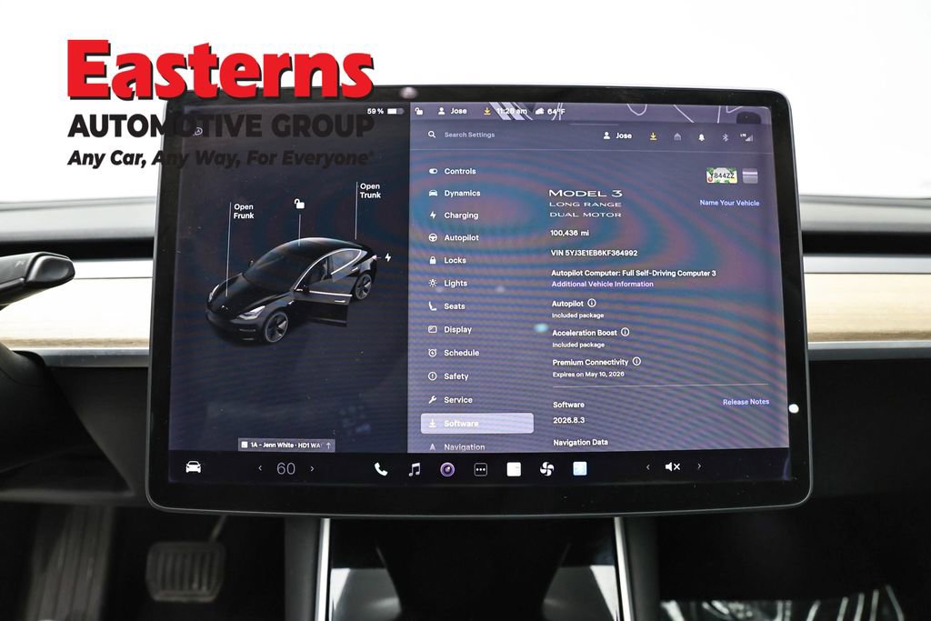 Used 2019 Tesla Model 3 Long Range AWD/4WD image 11